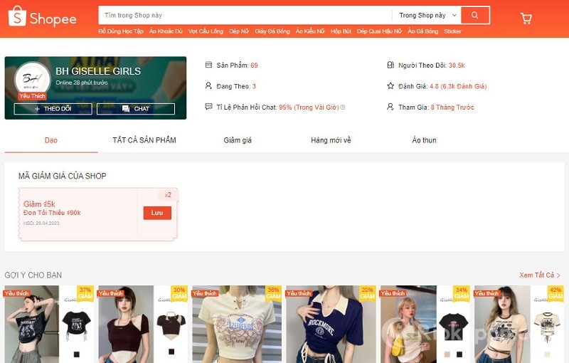 Đồ Acubi style tại BH Giselle Girls