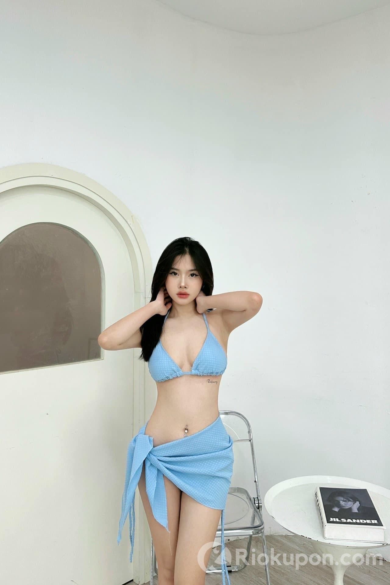 Bikini đi biển liền thân kín đáo chất liệu cao cấp
