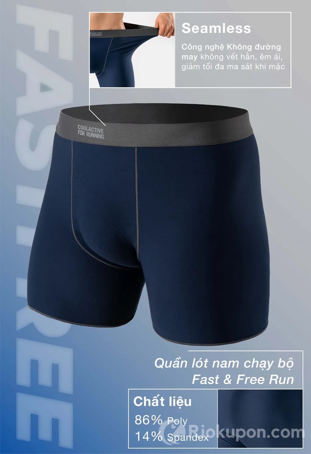 Combo 3 quần lót nam Coolmate trong Lazada Sale 5-5