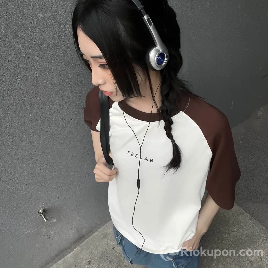 Áo thun Teelab Unisex Angels Wings Raglan