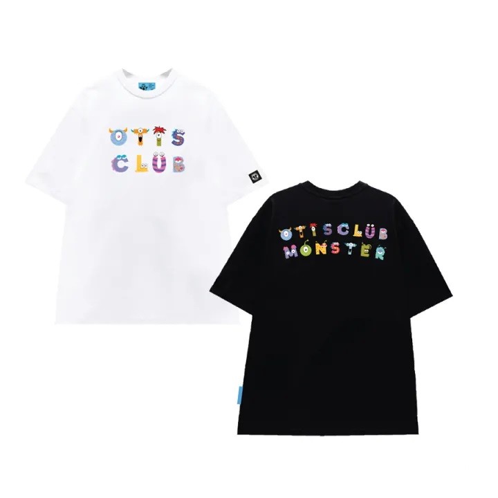 Áo thun tay lỡ cotton Local Brand Otis Club - Tee Monster