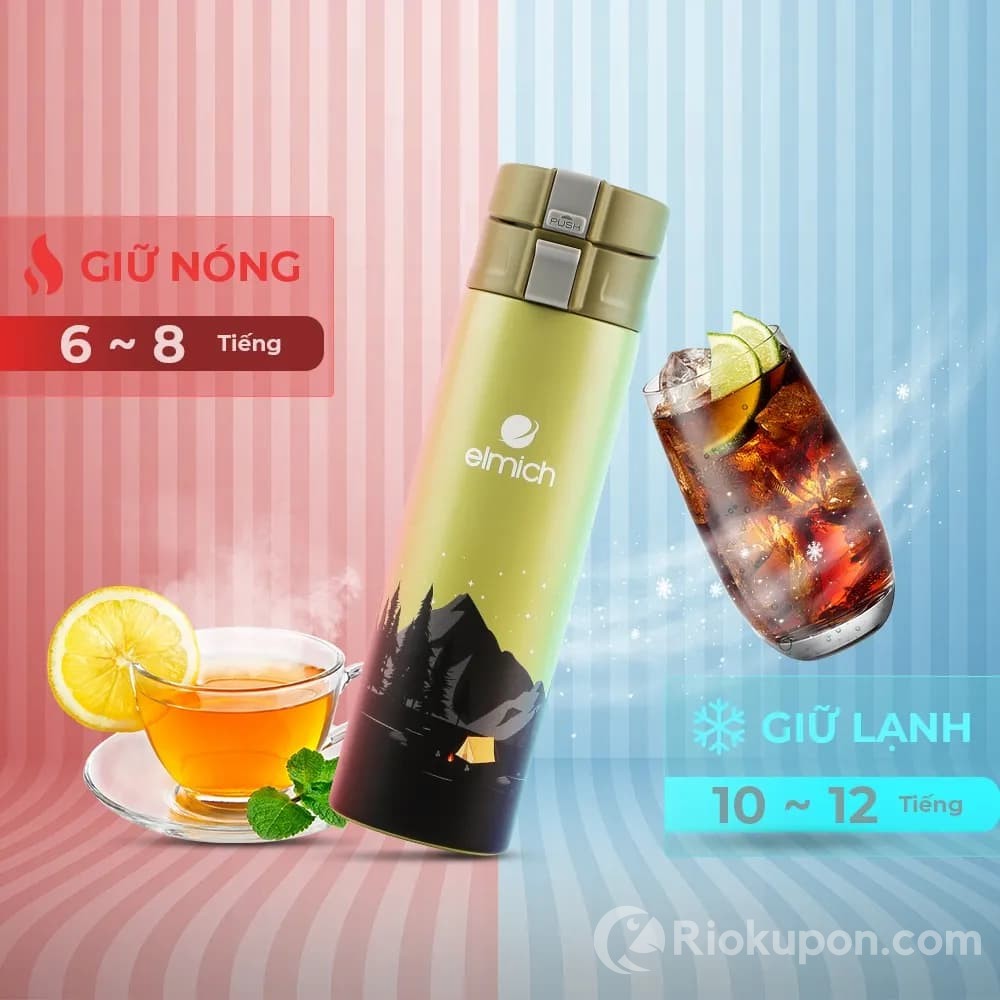 Bình giữ nhiệt inox 304 Elmich EL-8011OL