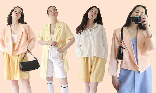 Lưu ý khi diện đồ pastel - mix màu pastel với trang phục trung tính