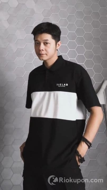 Áo Polo Teelab Local Brand chất liệu TC cá sấu