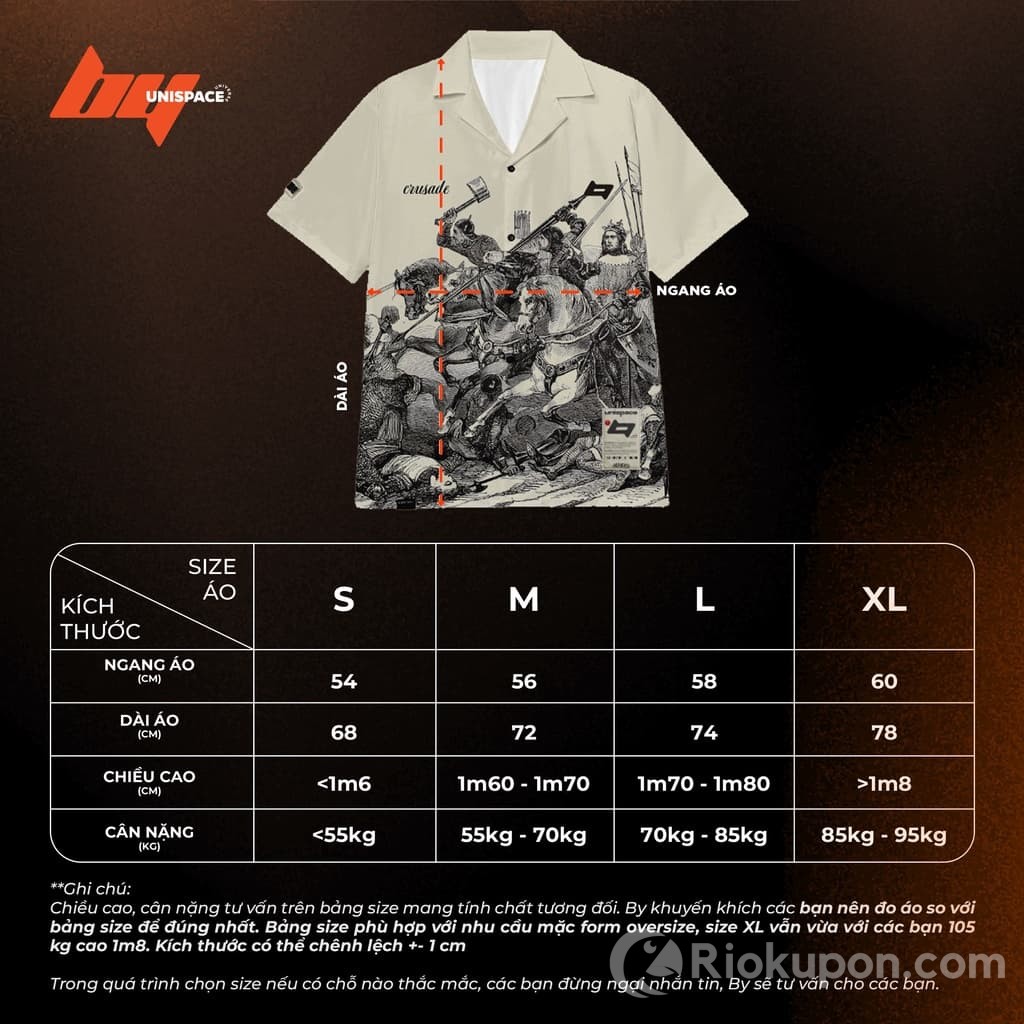 Áo sơ mi local brand By Unispace form rộng tay lỡ