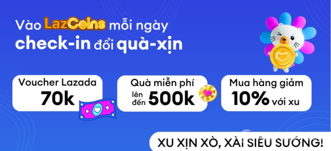 Câu hỏi thường gặp về Lazcoins - xu Lazada