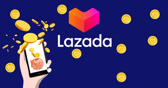 Giao diện mục Xu Lazada trên ứng dụng Lazada