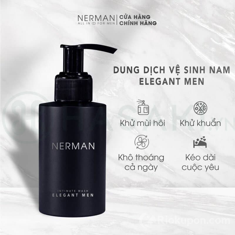 Dung dịch vệ sinh nam giới Nerman hương nước hoa