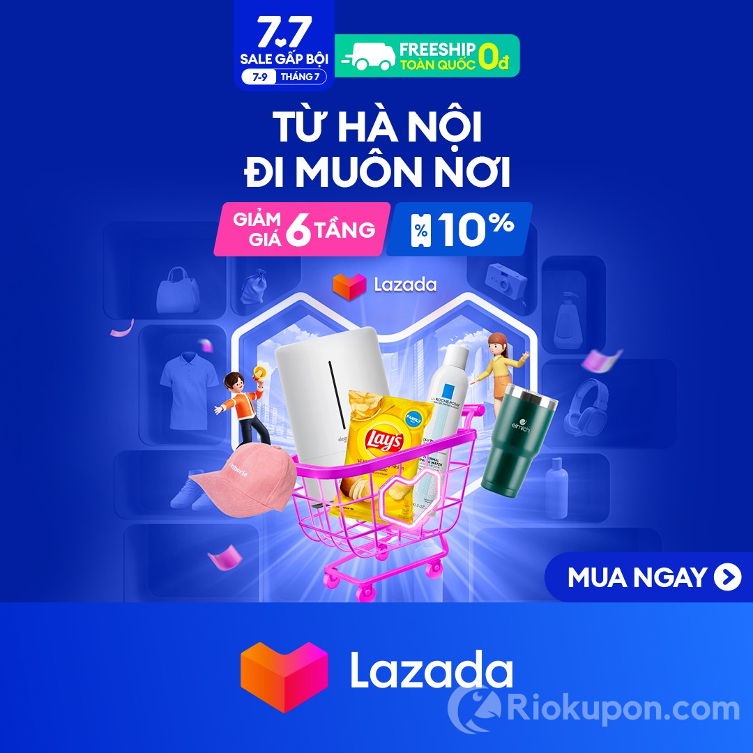 Top shop Hà thành Lazada sale 7.7