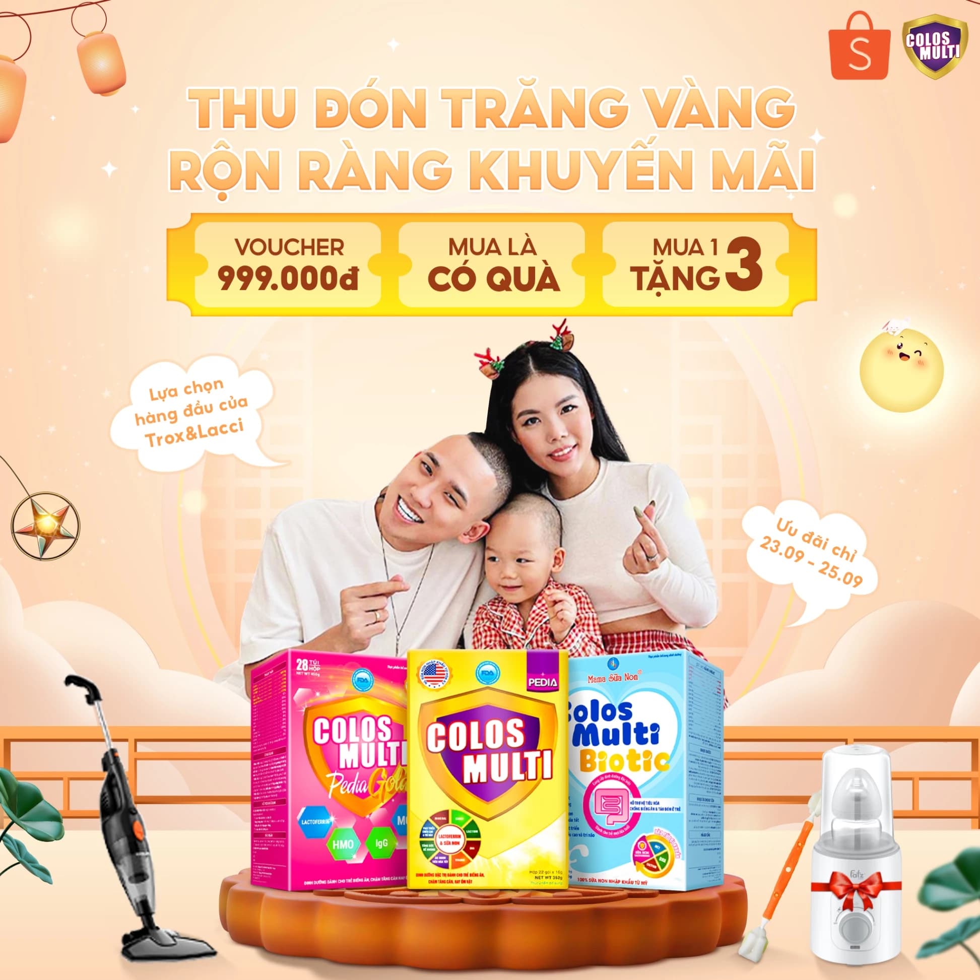 Thương hiệu Colosmulti tham gia Shopee 25.9