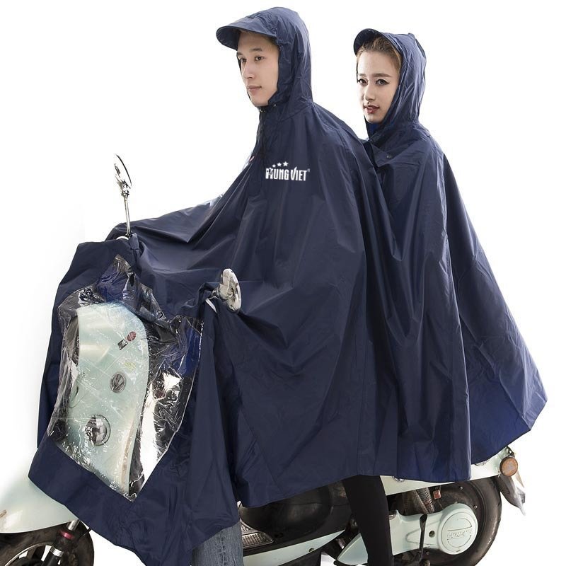 Áo mưa vải siêu nhẹ 2 đầu Hưng Việt