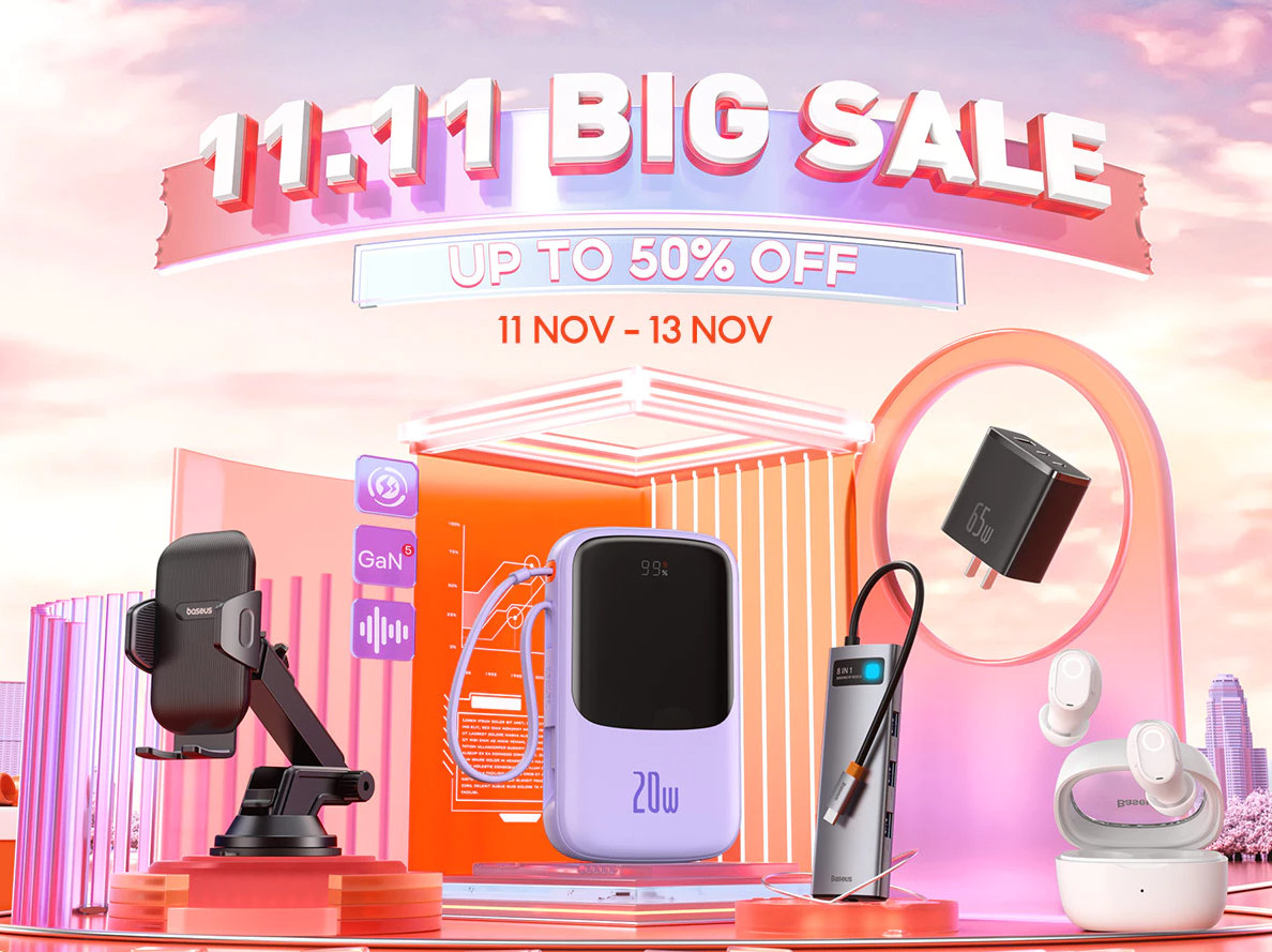 Baseus ưu đãi Shopee 11.11