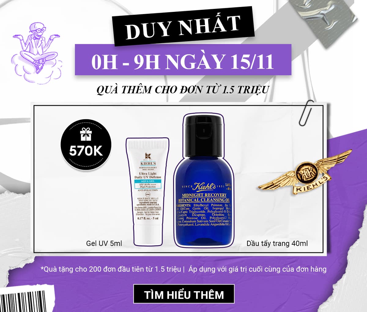Sản phẩm chăm sóc da Kiehl's