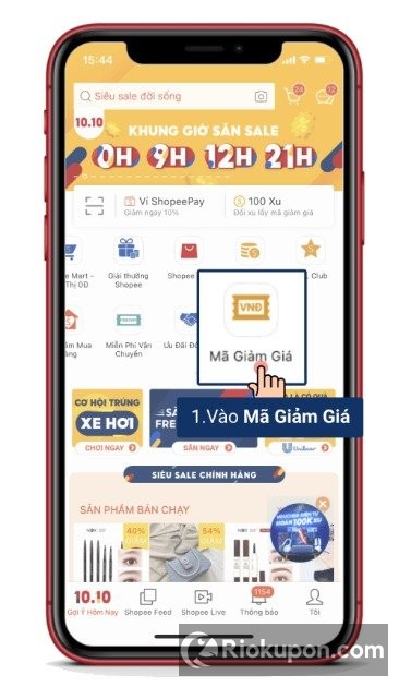 Lưu mã giảm giá trực tiếp trên trang sản phẩm