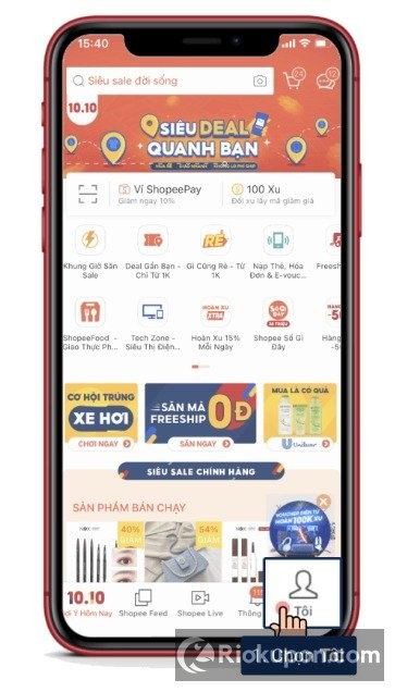 Lưu mã Shopee tại kho voucher