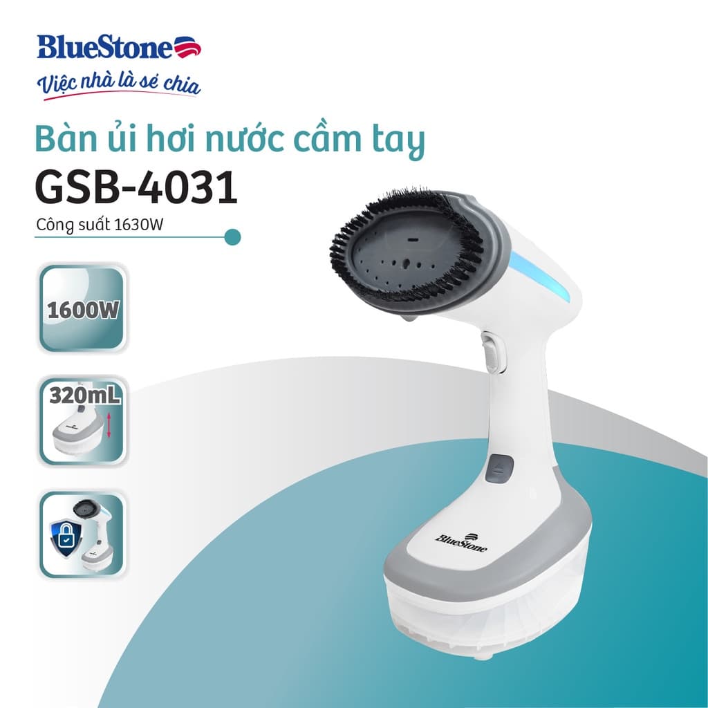 Bàn ủi hơi nước cầm tay BlueStone GSB-4031