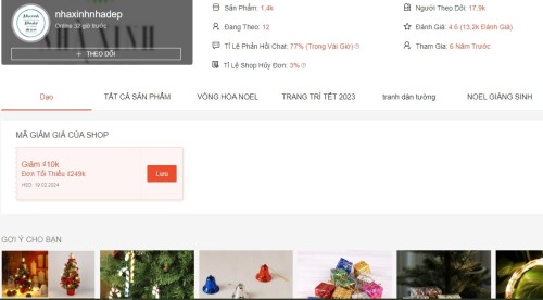 shop ban cay thong noel dep va re 7