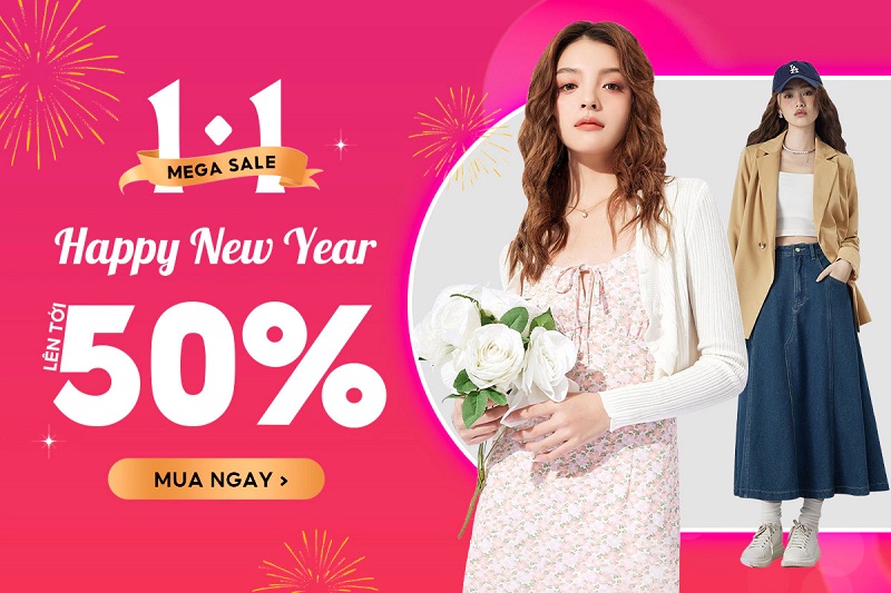 Shopee Tết Siêu Sale: Lì Xì 90% + Miễn Hết Phí Ship + Mua 1 Tặng 1