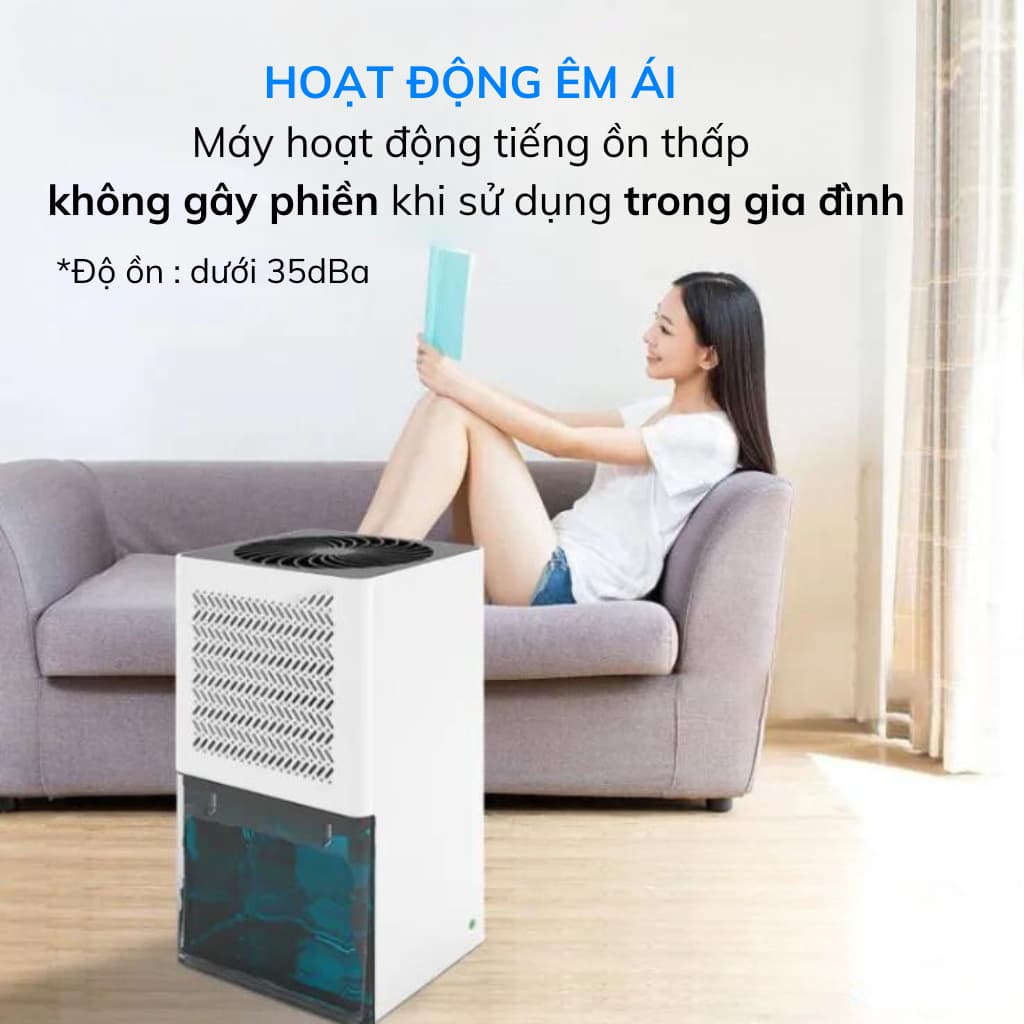Máy hút ẩm chống nồm mini Bosingwa