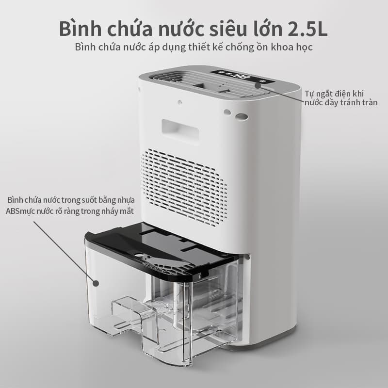 Máy hút ẩm chống nồm Simplus