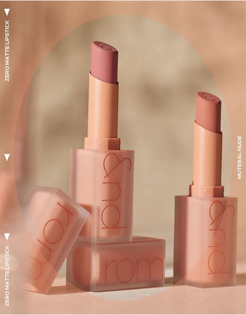 Son thỏi Romand Zero Matte Lipstick - son đỏ Tết 2024