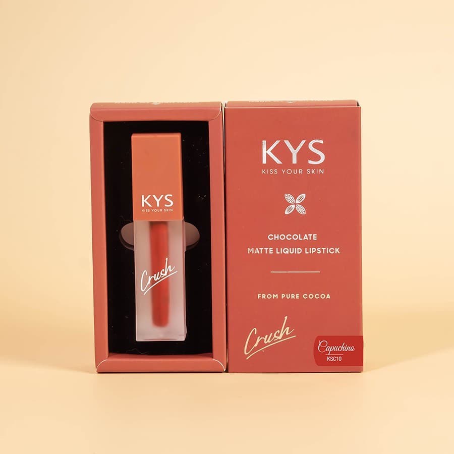 Son kem lì Chocolate Crush KYS - son đỏ Tết 2024