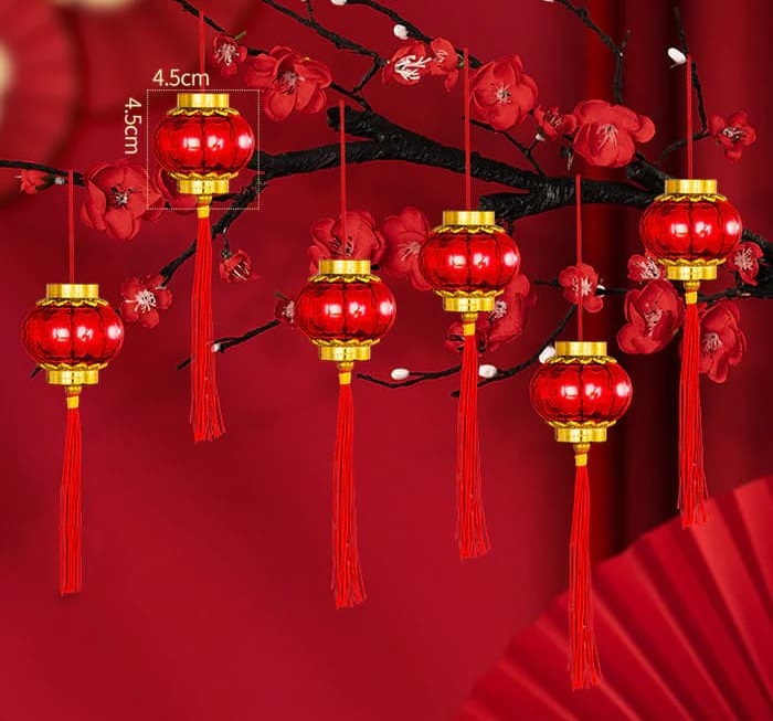 Đèn lồng đỏ trang trí Tết truyền thống