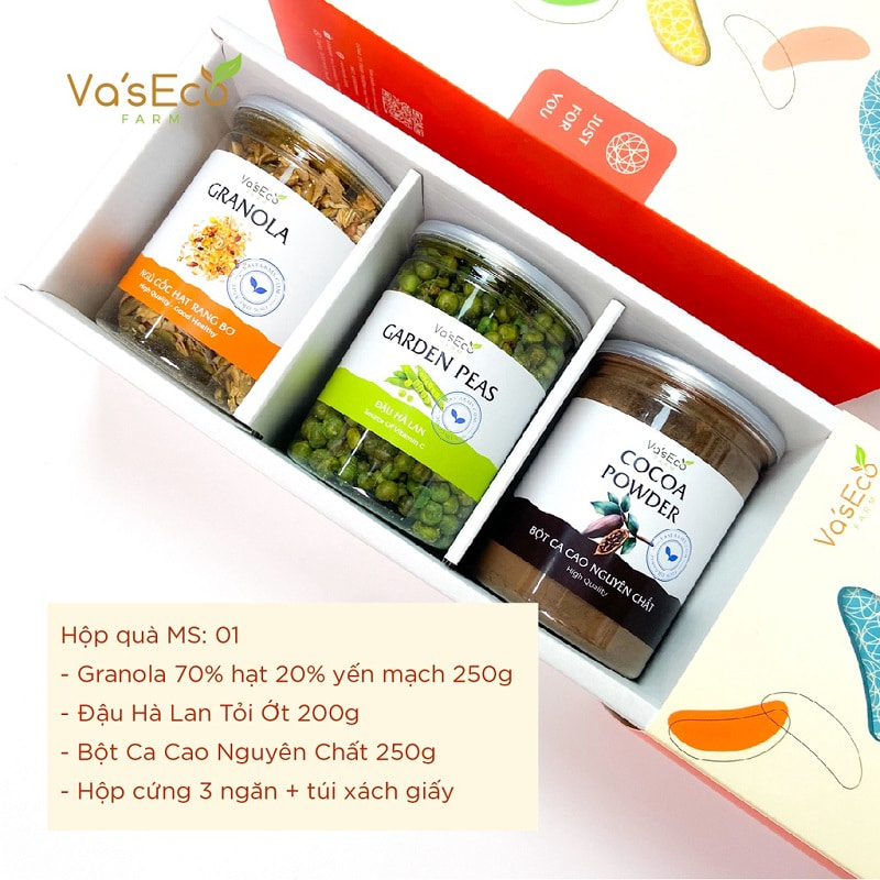 Set quà Tết Va'sEco Farm
