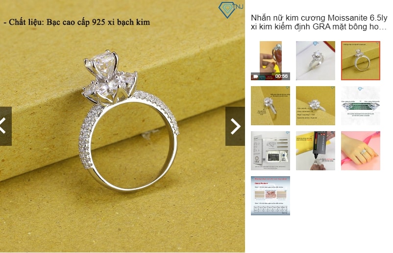 Quà Valentine tặng vợ nhẫn