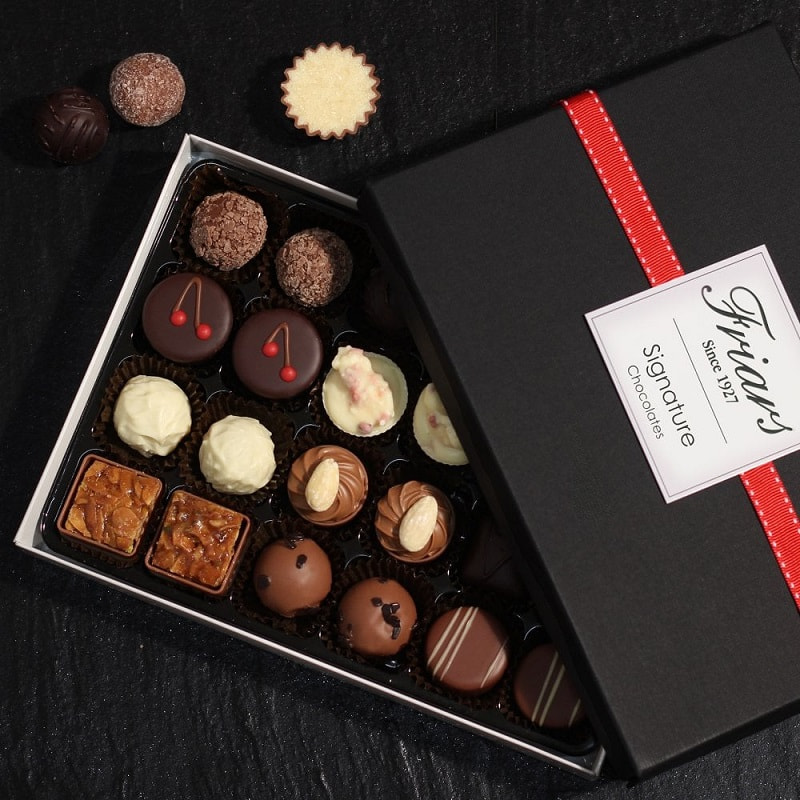 Luxury chocolate gift box for Valentine