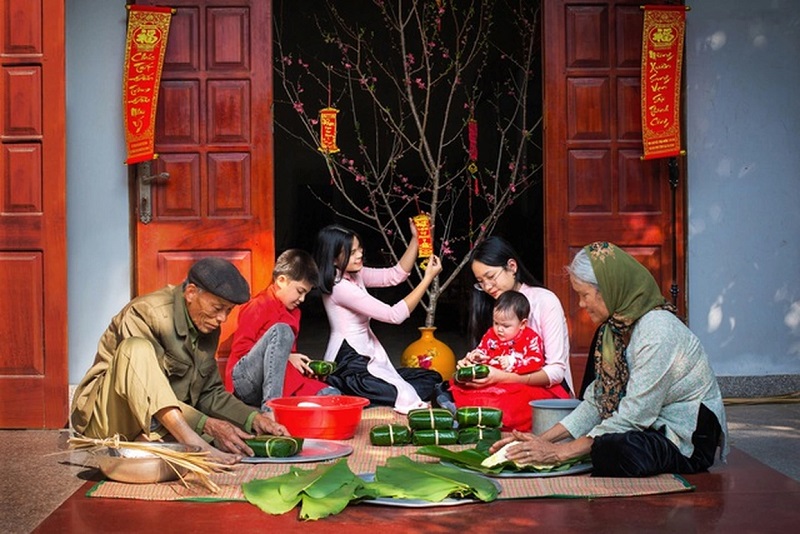 Ảnh minh họa ý nghĩa ngày mùng 1 Tết trong văn hóa Việt