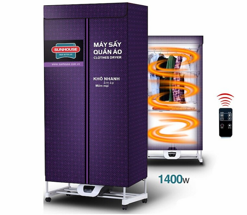 Máy sấy quần áo Sunhouse trong Lazada sale cuối tháng