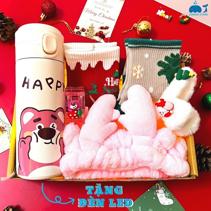 Set quà phụ kiện kẹp tóc băng đô ghim cài thời trang Laboon