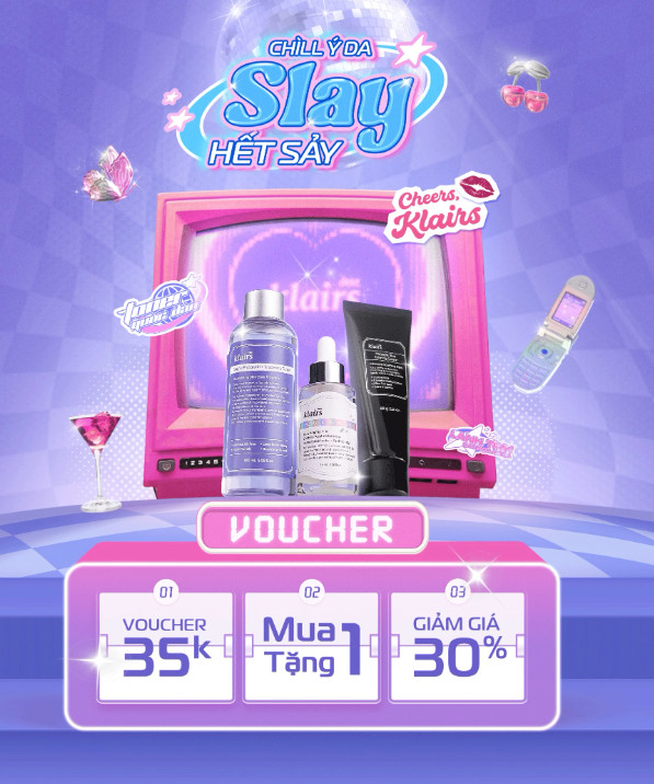 dearklairs officialstore trong Shopee 3.3