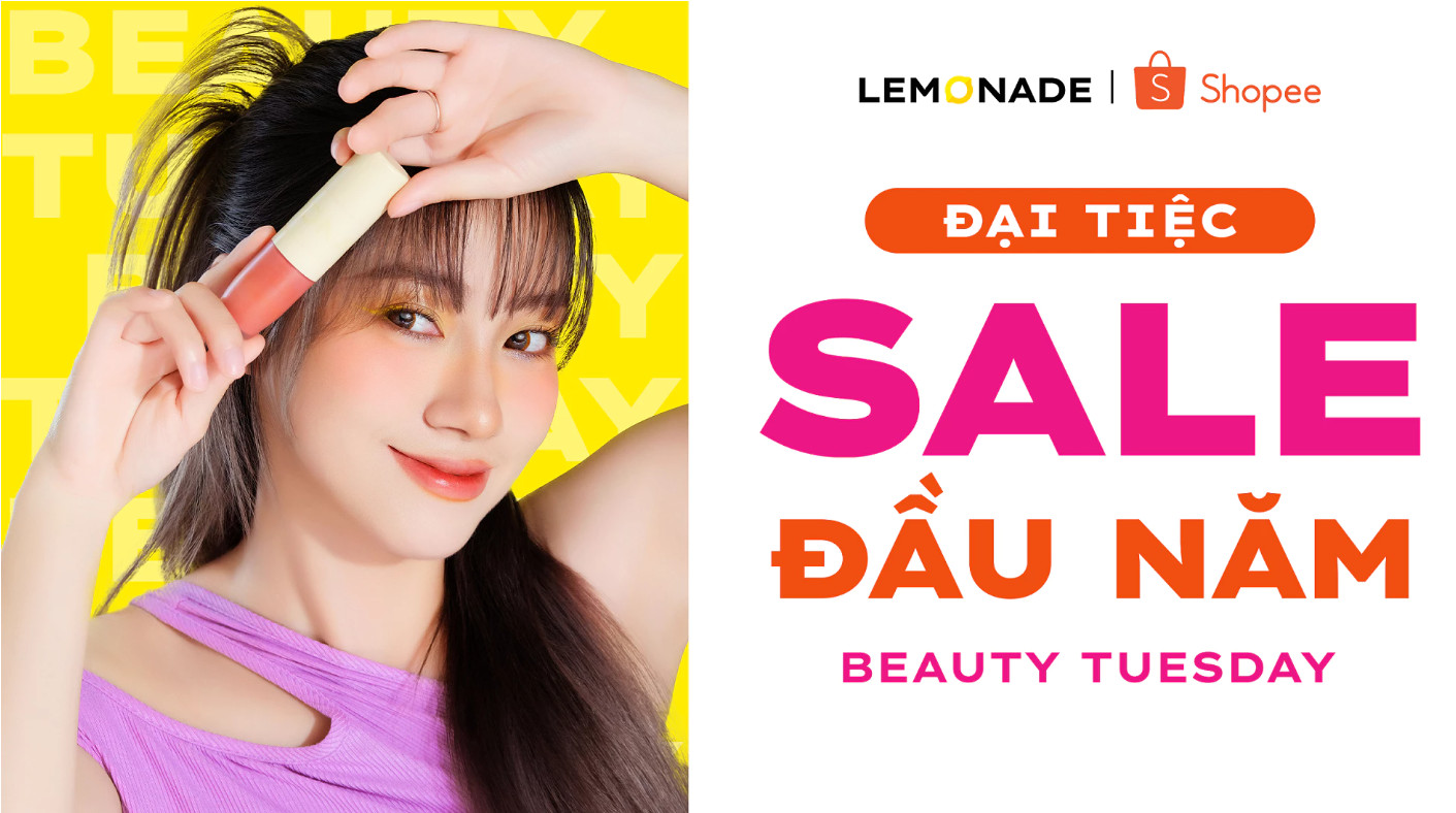 Lemonade Cosmetics trong Shopee 3.3