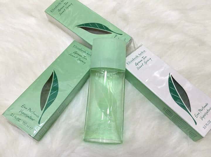 Chai nước hoa Elizabeth Arden Green Tea màu xanh dễ thương