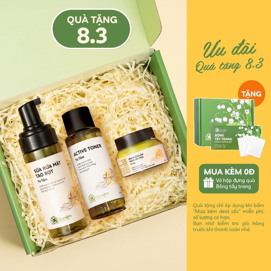 mỹ phẩm làm quà tặng 8.3 cho mẹ