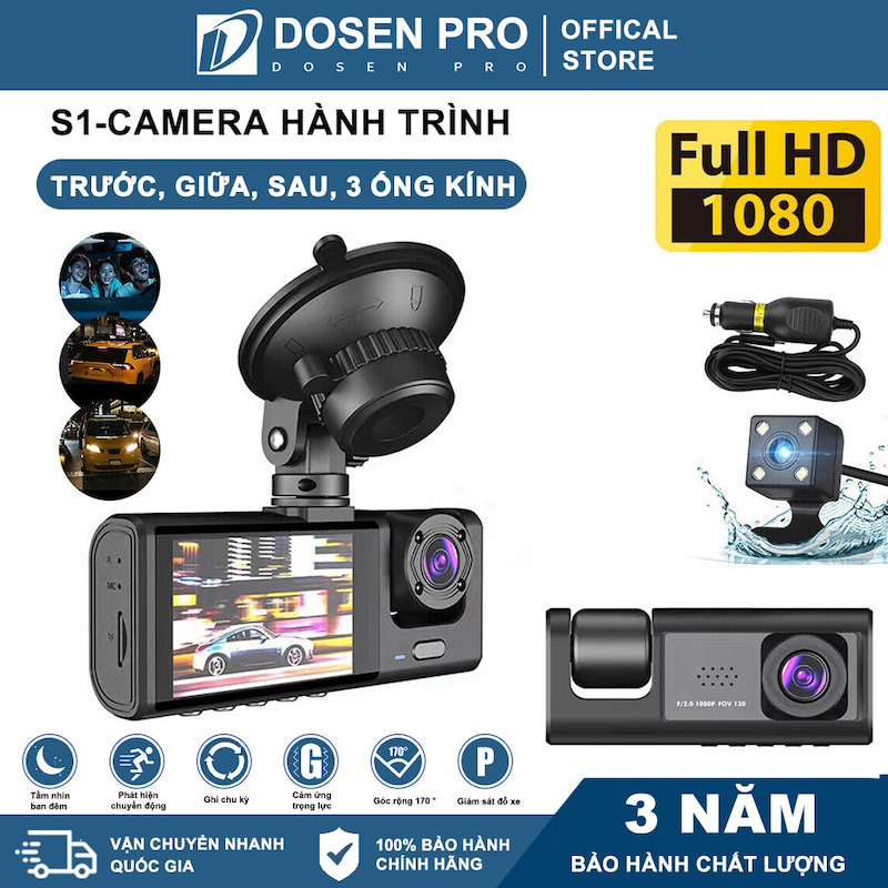 Camera hành trình ô tô taxi Dosen Pro
