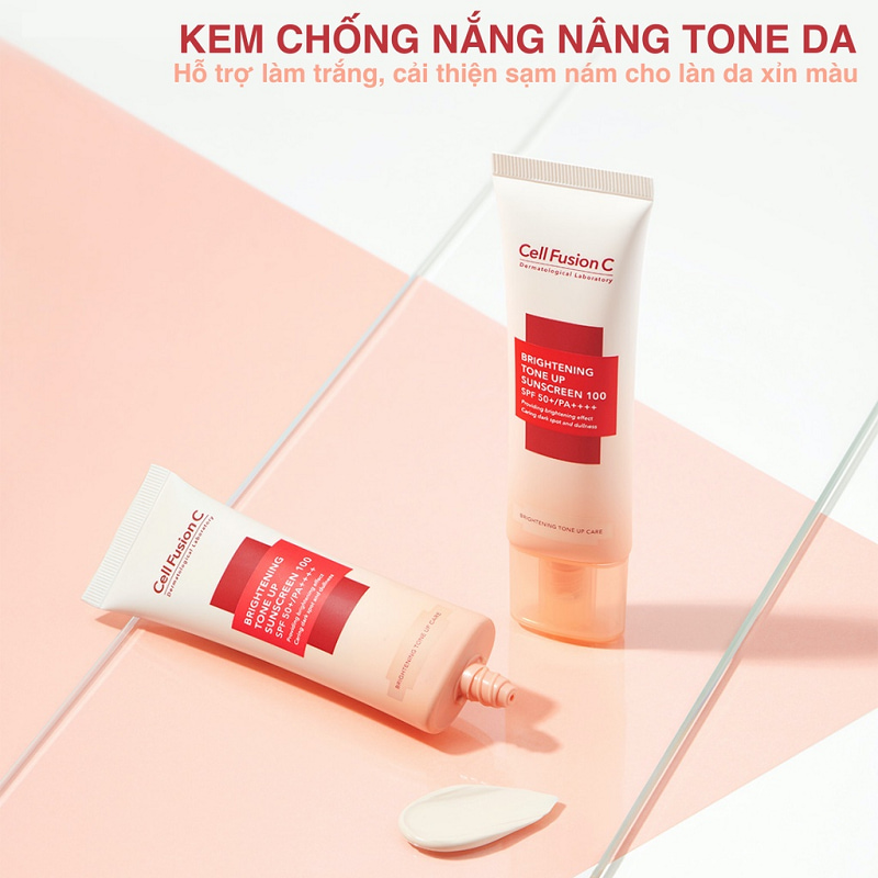 Kem chống nắng Cell Fusion C có mấy loại? Có dùng được cho bà bầu không?