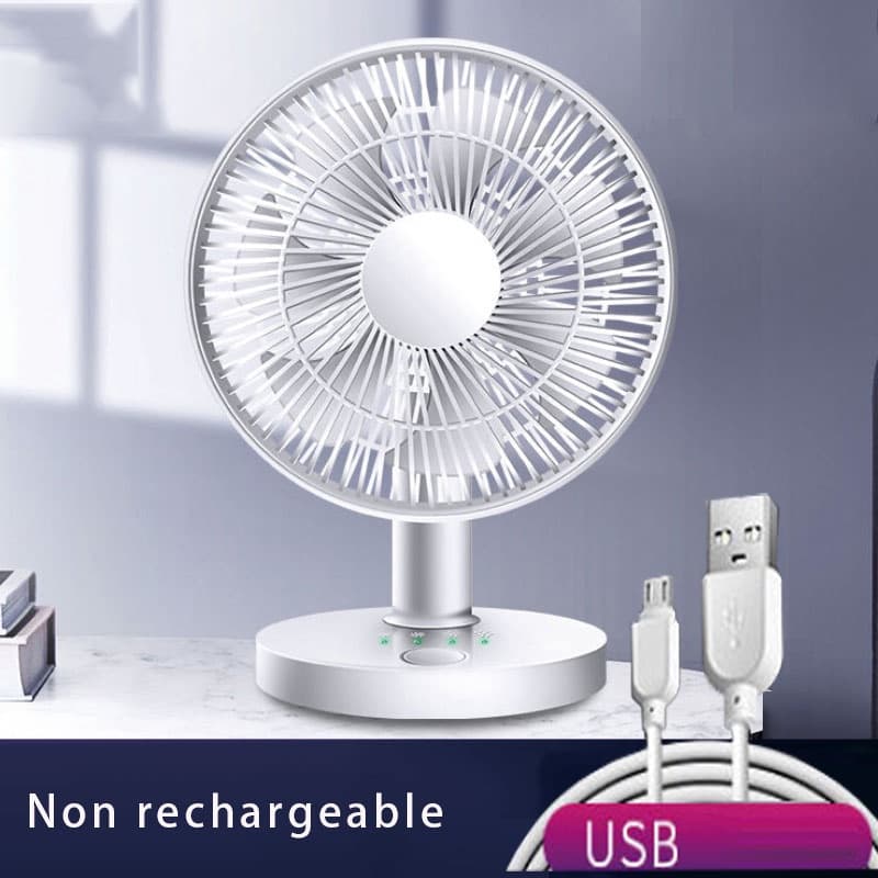 Quạt cầm tay sạc điện mini Taidu 7 cánh quạt