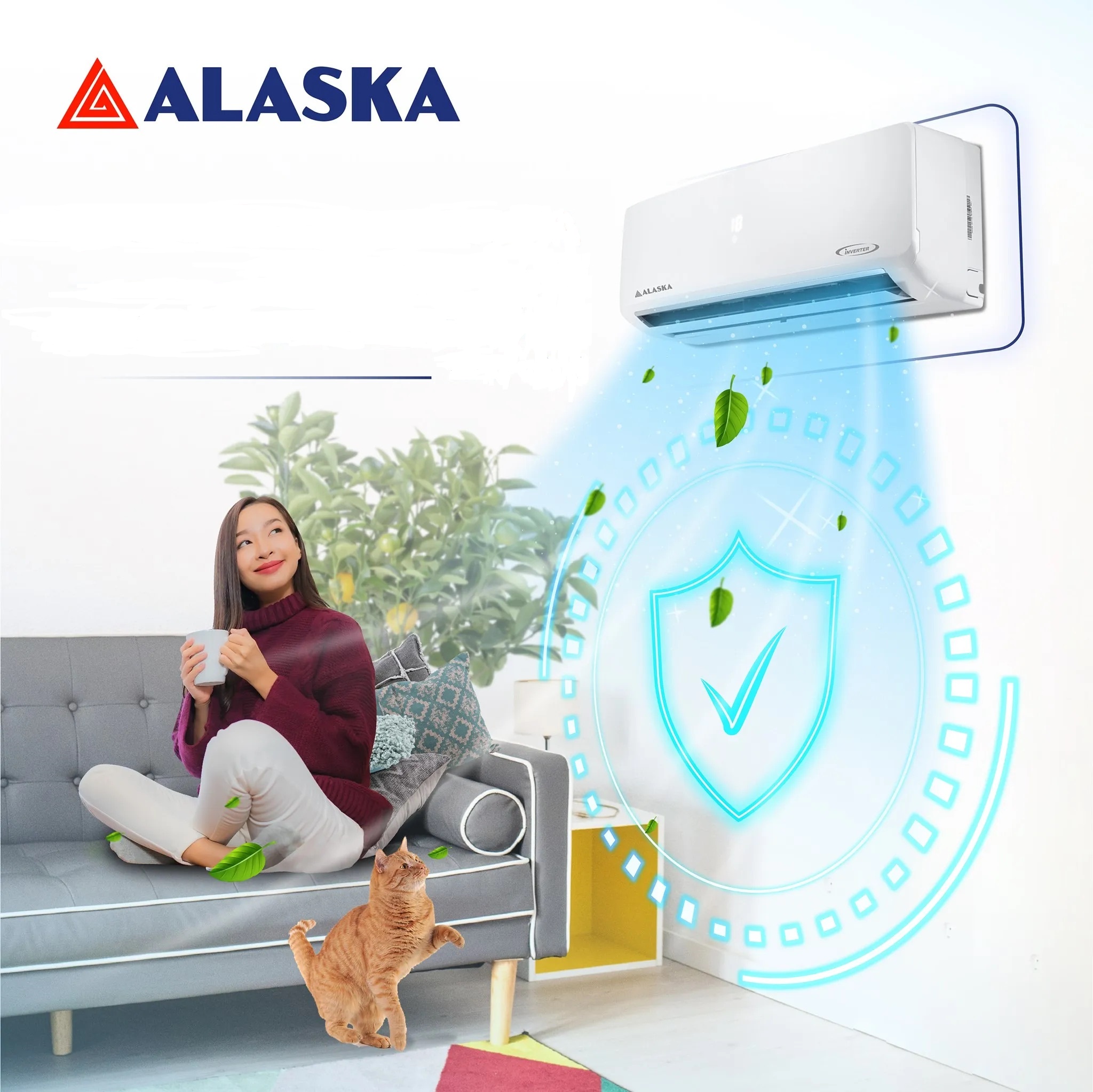 Cách khử mùi điều hoà mới mua
