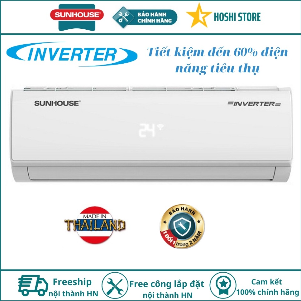 Điều hòa SUNHOUSE SHR-AW12IC610