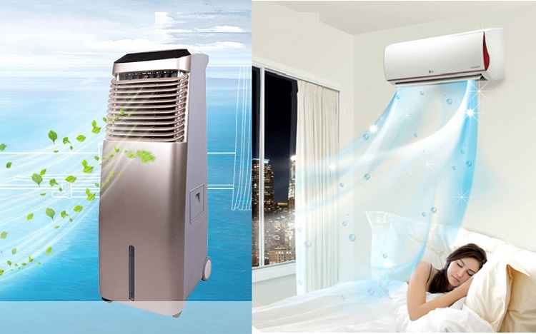 Quạt hơi nước và máy lạnh nên mua loại nào sẽ tiết kiệm điện hơn?