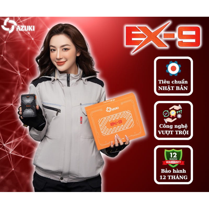 Áo điều hòa AZUKI X9 2024