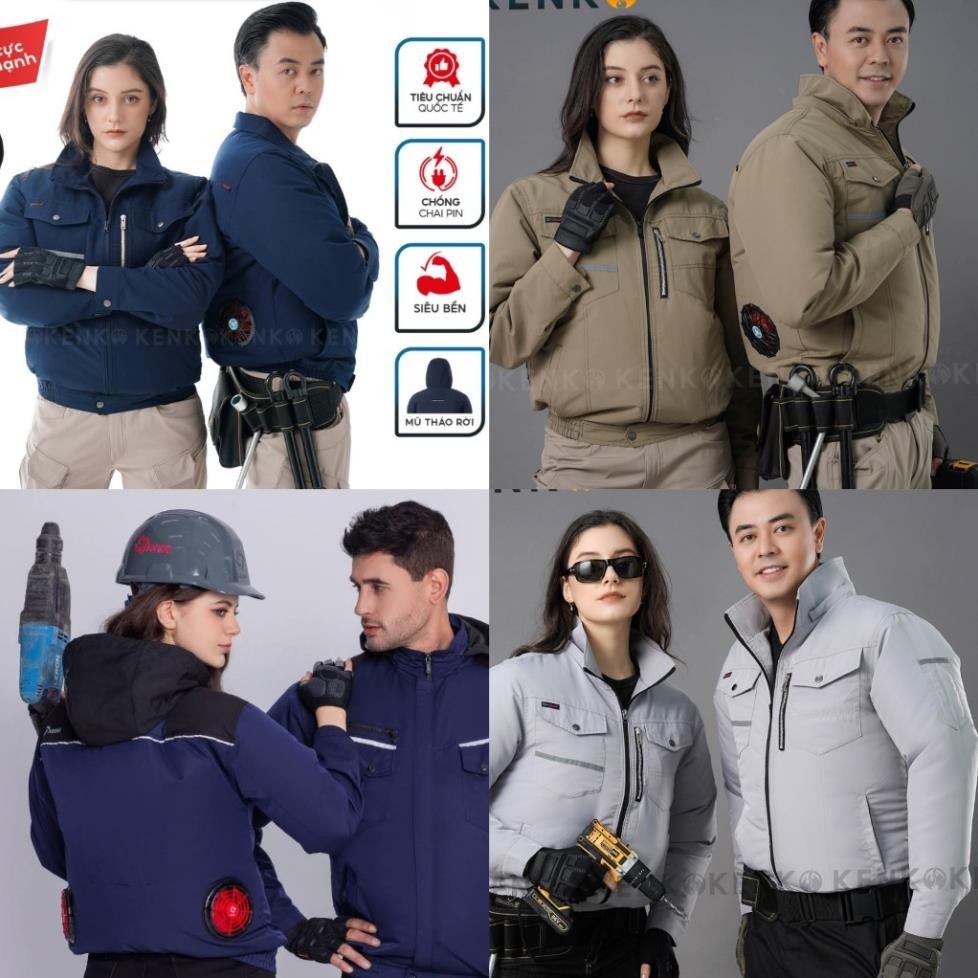 Các thương hiệu áo điều hòa Nhật Bản uy tín