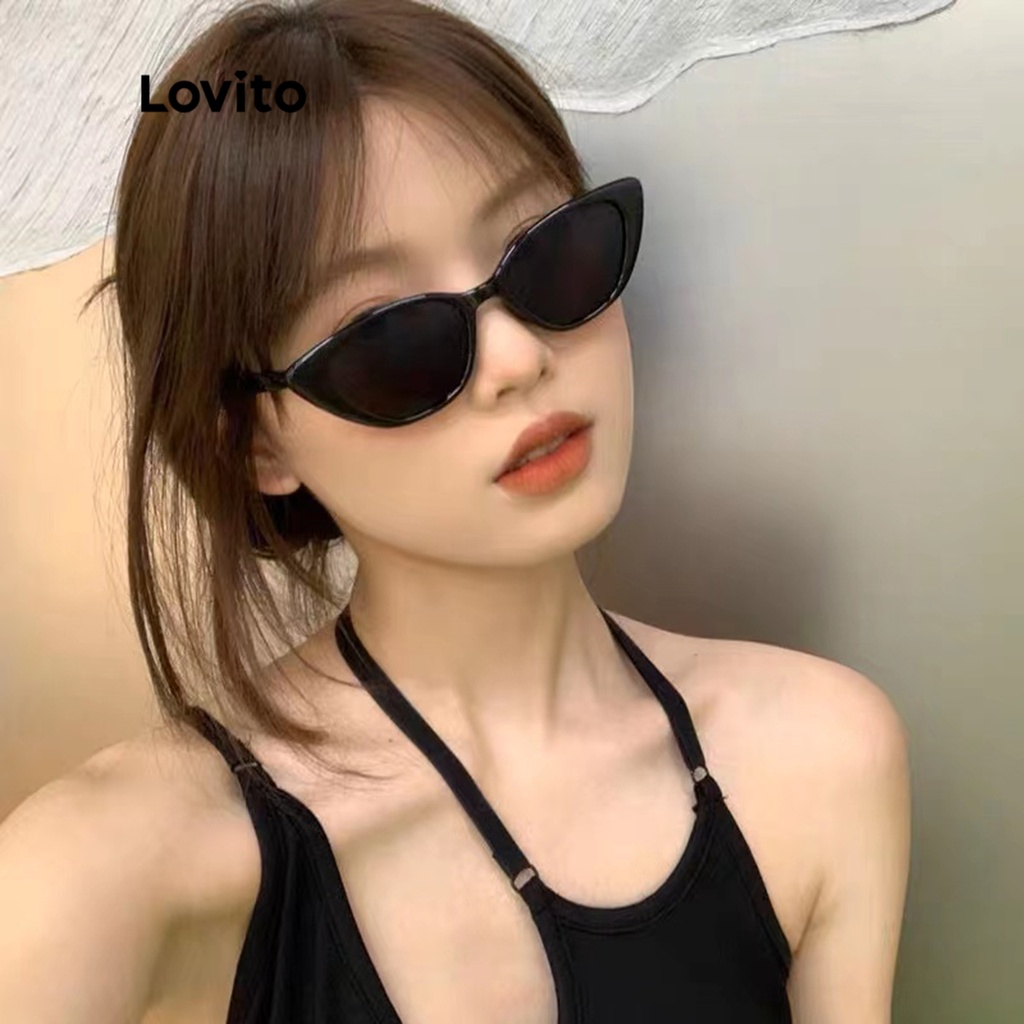 Kính mát mắt mèo Lovito L50AD145