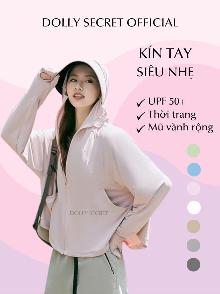 Áo chống nắng ngăn tia UV - bí kíp bảo vệ làn da trong mùa hè