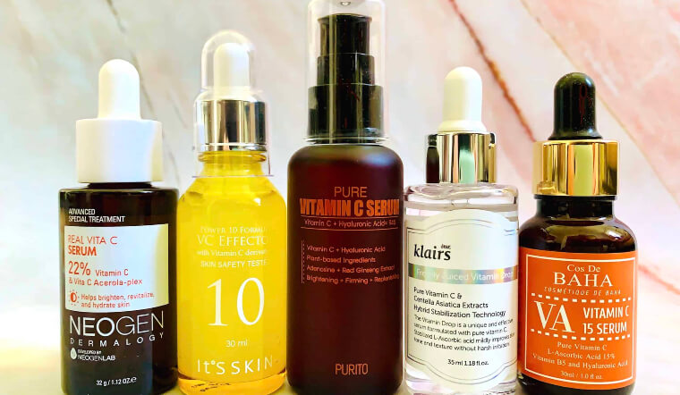 Top 7 serum Vitamin C cho da khô hiệu quả cao, bán chạy nhất hiện nay