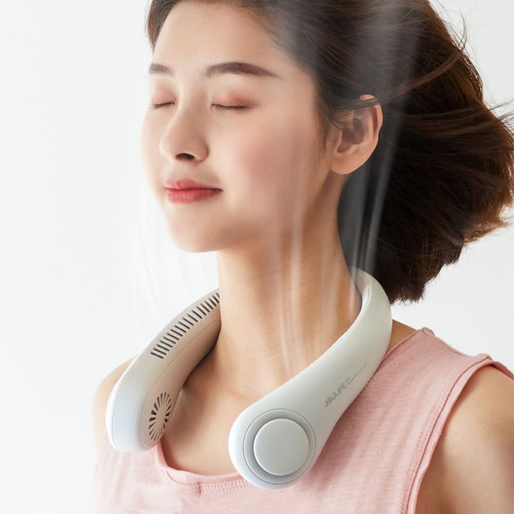 Quạt làm mát đeo cổ nhiều màu sắc thời trang