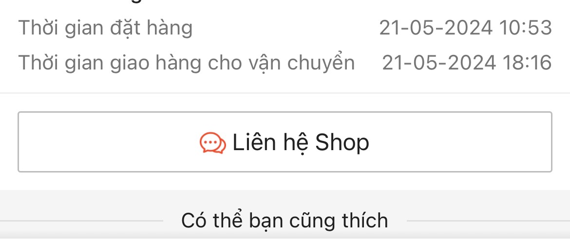 Tra cứu vận đơn qua shop bán hàng trên Shopee